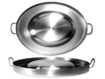 Inverted Stainless Steel Comal