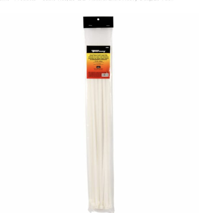 Cable ties,20’’ Standard Duty ties