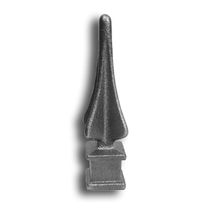 1/2" Cast Iron Point Finial